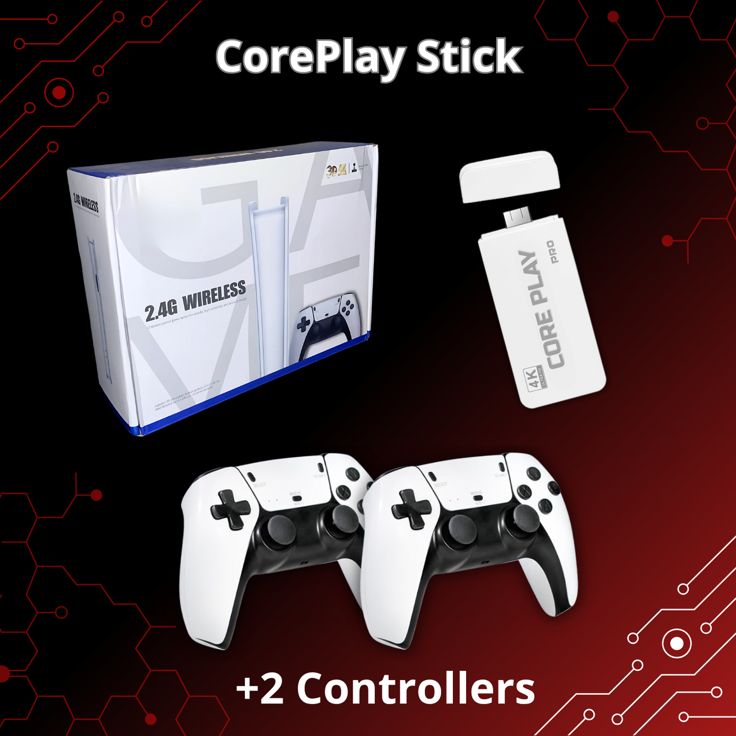 CorePlay Stick | Games in One Powerful Stick