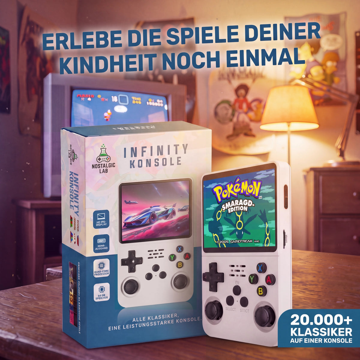 Pixelboy™ | All in one Retro Gaming