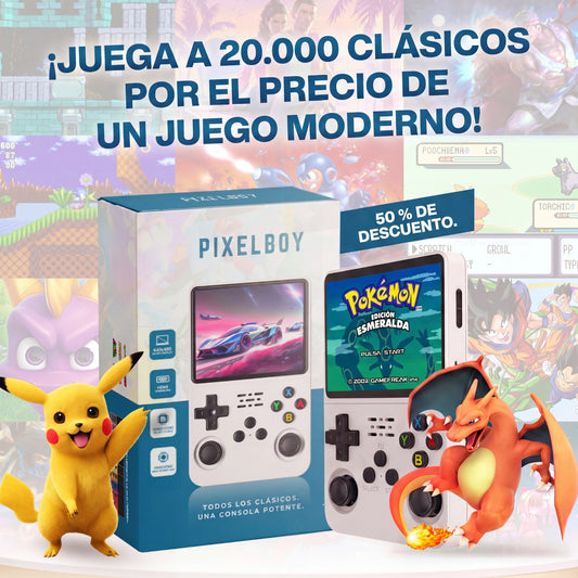 PixelBoy™ | Consola Retro Todo en Uno